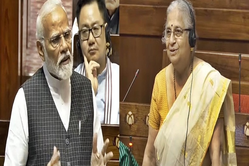 PM Modi hails Sudha Murty's maiden Rajya Sabha speech on women’s health