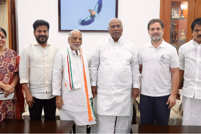 K. Keshava Rao Joins Congress, Deals Another Blow to BRS