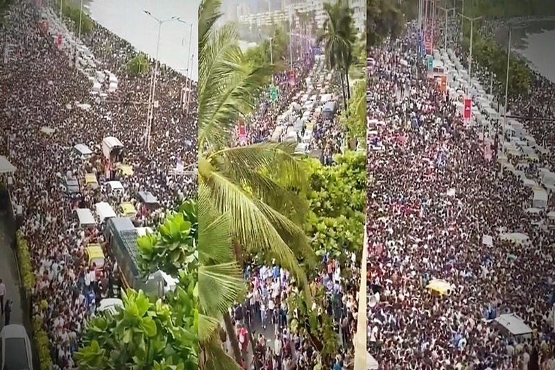 Thousands of thrilled Mumbaikars raring to accord grand welcome to Team India