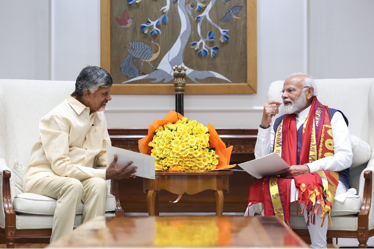 Chandrababu Naidu meets PM, seeks financial handholding amid 'scarcity of resources'- Updates