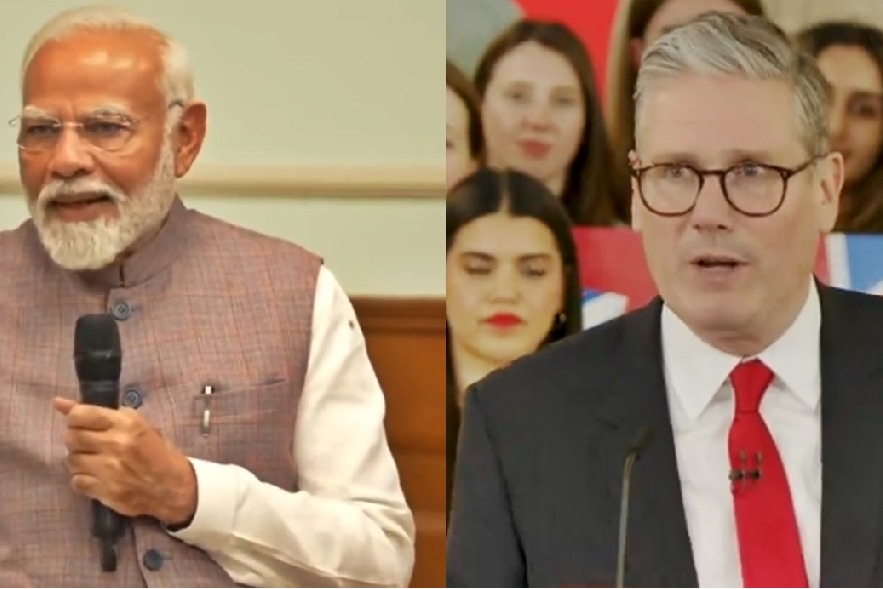 PM Modi congratulates Starmer after Labour Party's triumph in UK polls