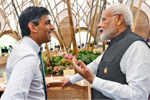 PM Modi thanks Rishi Sunak for deepening India-UK ties