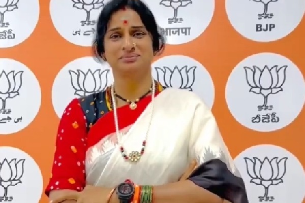 Peddling ‘lies’ is the only work Congress leaders do: Madhavi Latha