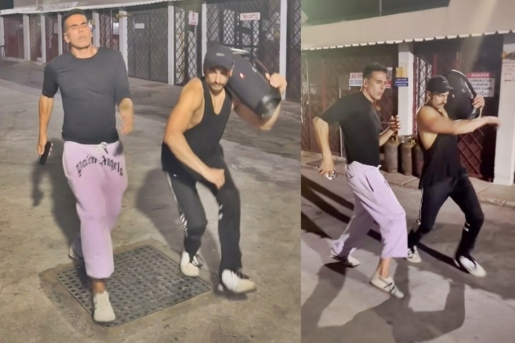 Akshay greets 'power house' Ranveer on his 39th b'day with a dance video