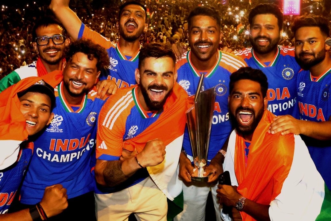 India’s T20 World Cup-winning players to get Rs 5 crore each, coaching staff Rs 2.5 cr: Report