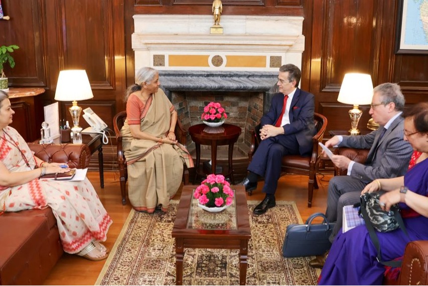 FM Sitharaman assures UK envoy of stronger economic ties as new govt takes over