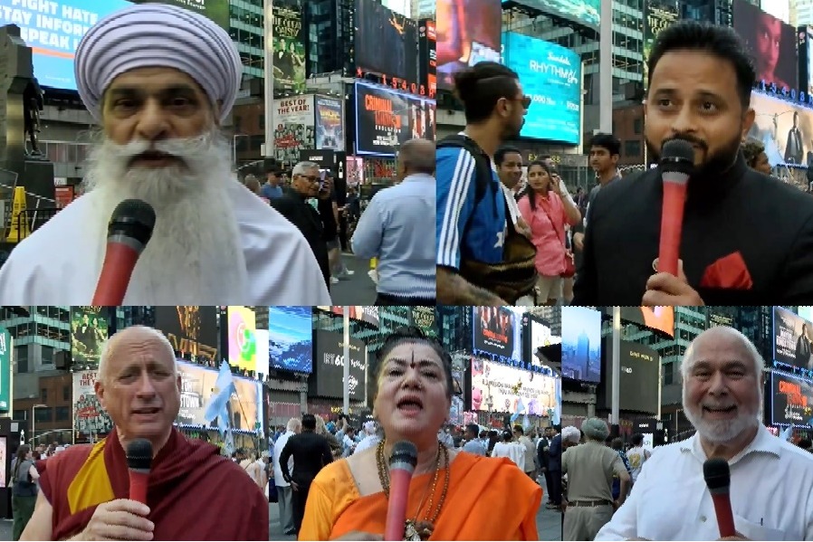 Times Square Celebration: Indian Diaspora cheers India's decade of growth & PM Modi's global influence