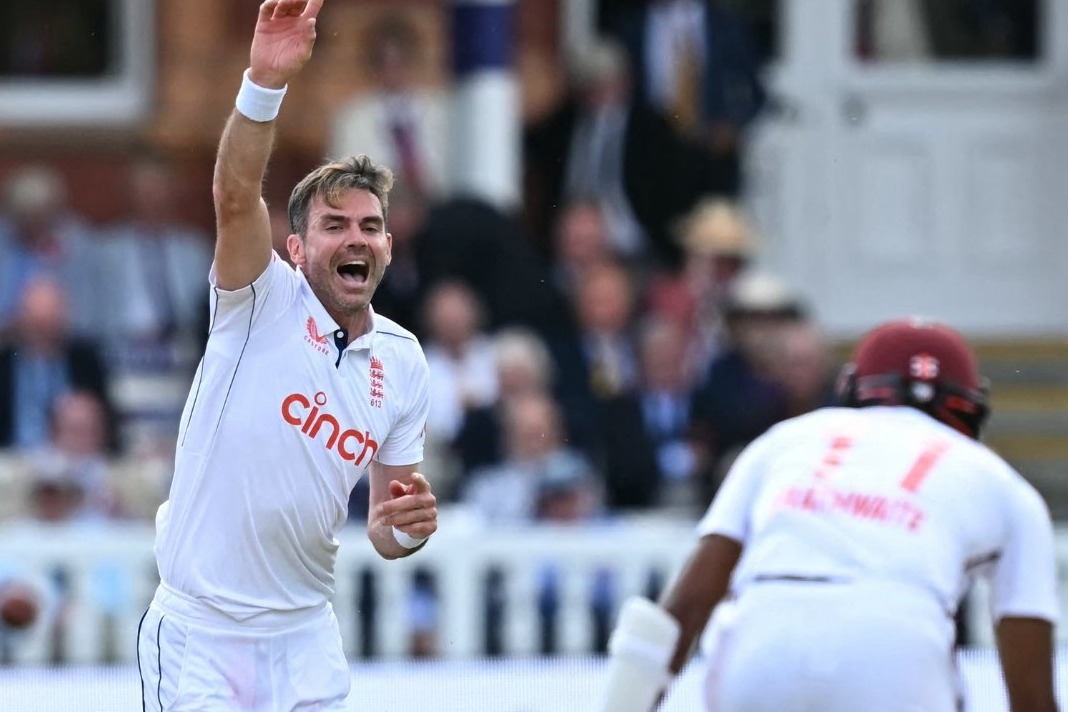 1st Test: Anderson's superb spell, Stokes' 200th wicket leaves England four wickets away from victory against West Indies