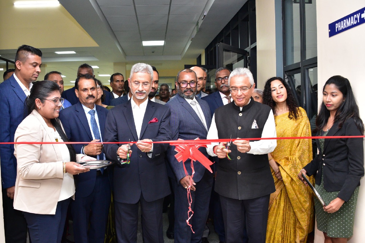 EAM Jaishankar launches first overseas Jan Aushadhi Kendra in Mauritius