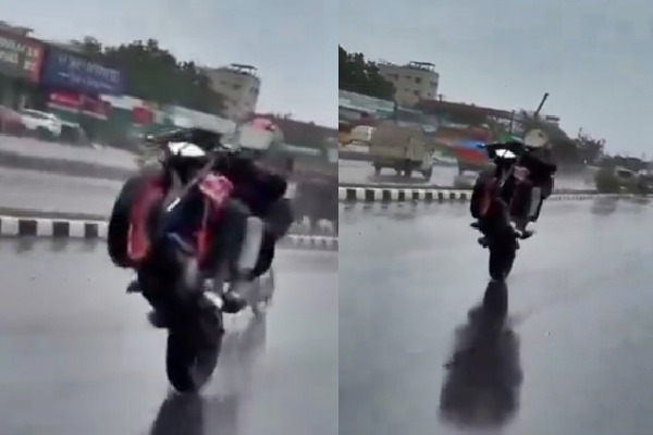 Hyderabad: Youth dies while doing bike stunts for reels