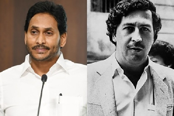 Chandrababu Naidu compares Jagan Reddy to Pablo Escobar