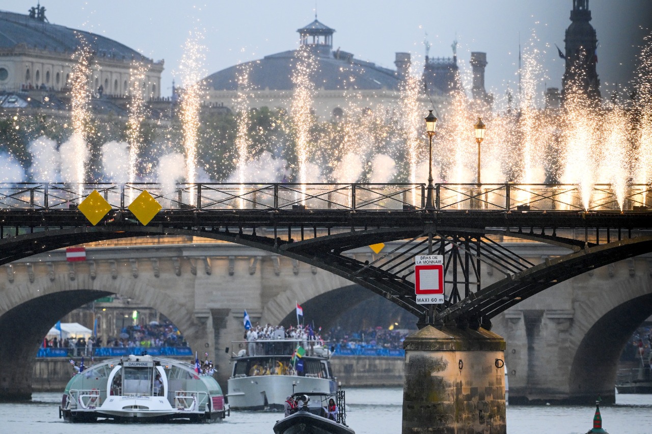 Paris Olympics: Sindhu, Sharath lead India as Games start with spectacular Opening Ceremony