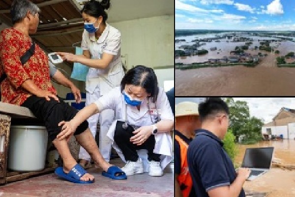 1.15 million people affected by heavy rainfall in China