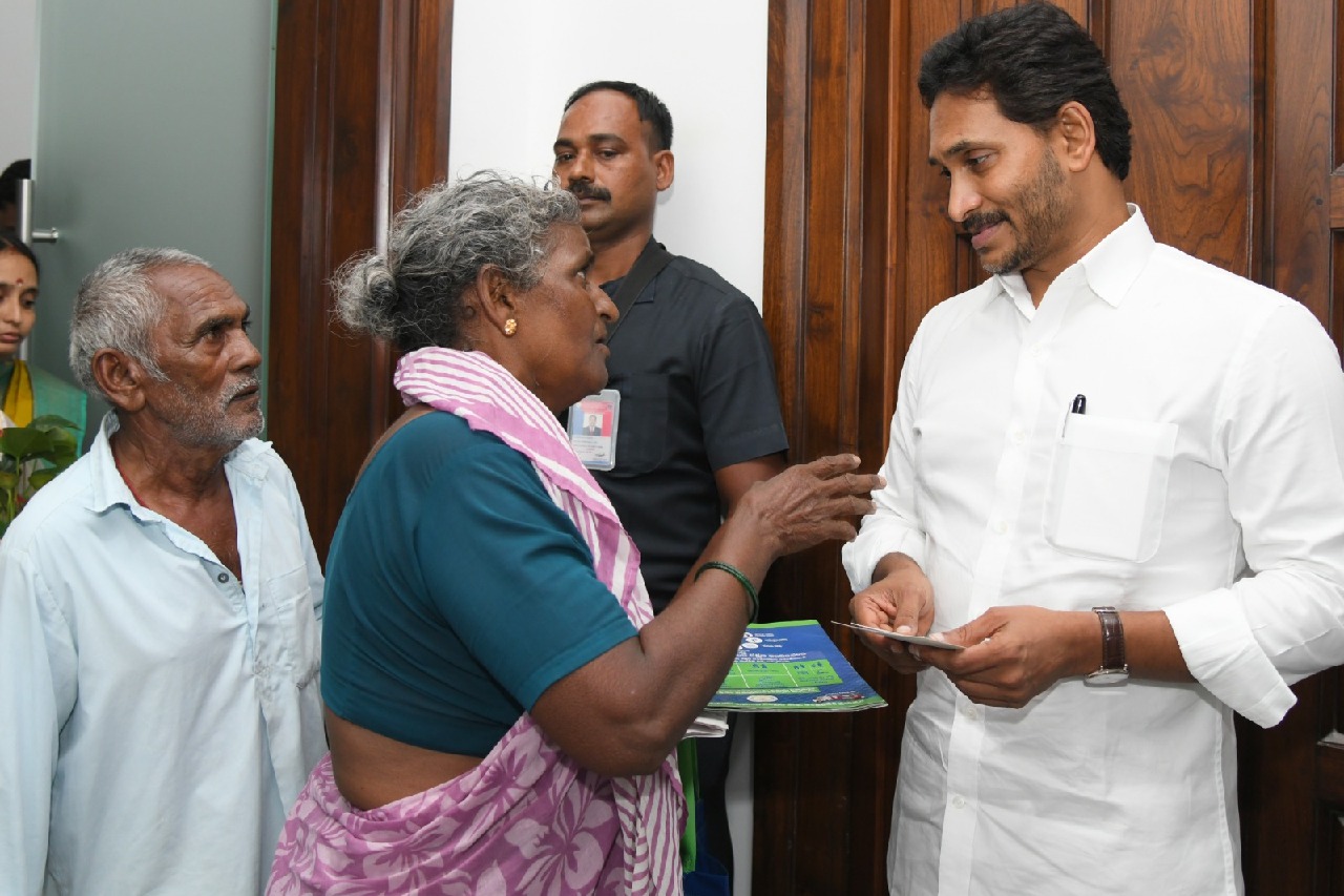 Ex-Andhra CM Jagan interacts with YSRCP workers, people for first time after losing power