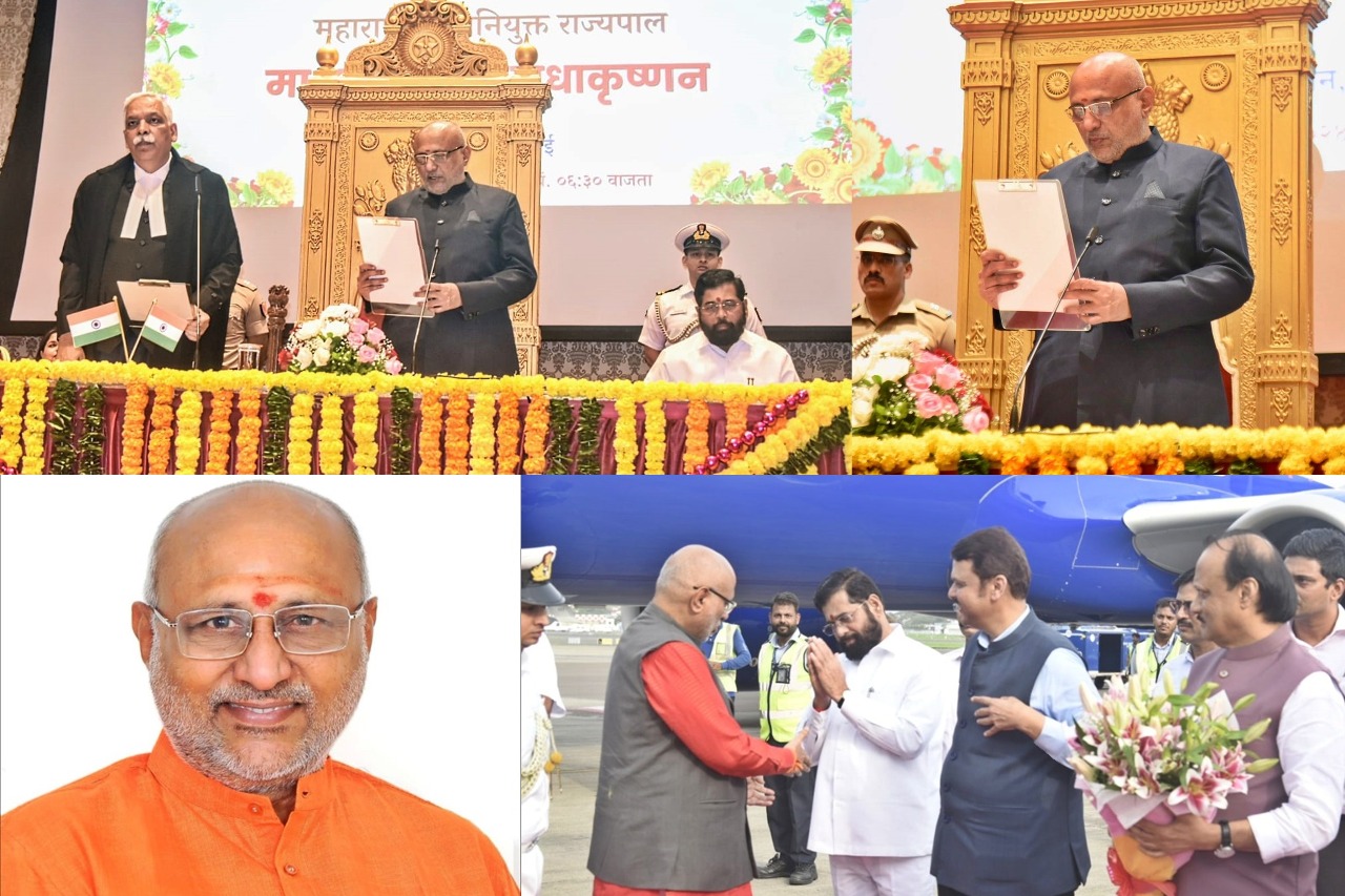 CP Radhakrishnan sworn-in as 21st Governor of Maharashtra