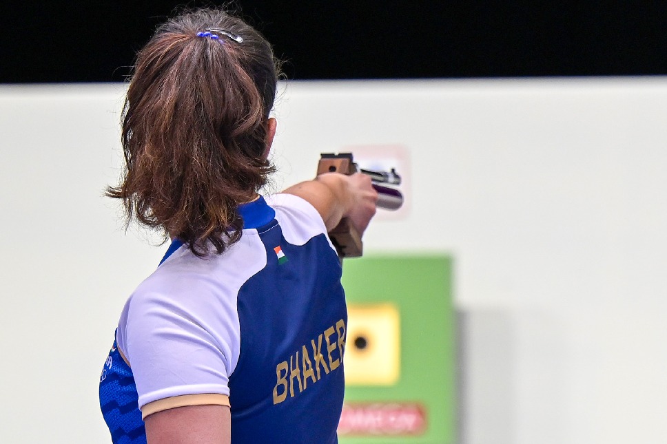 Paris Olympics: Manu Bhaker qualifies for Women's 25m Pistol final, Esha misses out