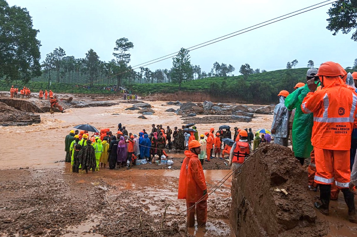 Sign of life spotted on thermal radar as rescue operations continue in disaster-devastated Wayanad