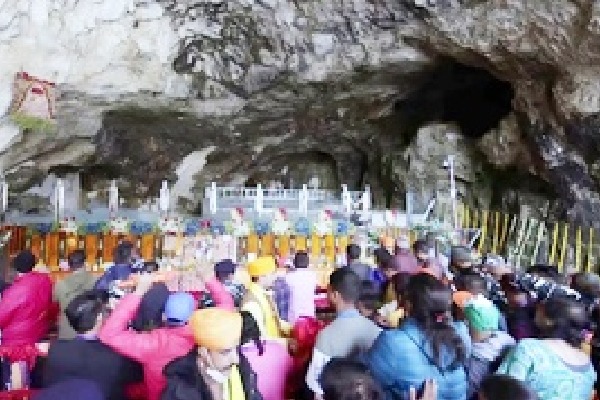 Over 4.85L had 'Darshan' at Amarnath cave shrine in 35 days