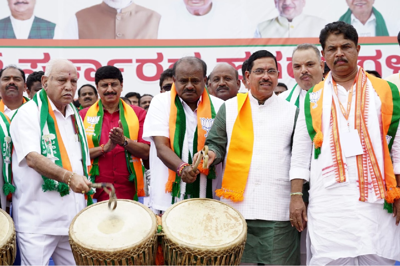 BJP begins Bengaluru-Mysuru padyatra for CM Siddaramaiah’s resignation