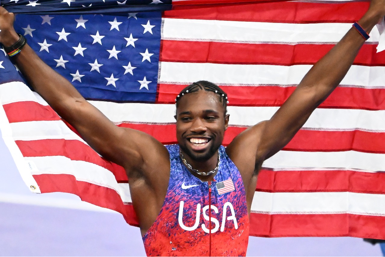 Paris Olympics: Noah Lyles clinches thrilling 100m title by 0.005 seconds