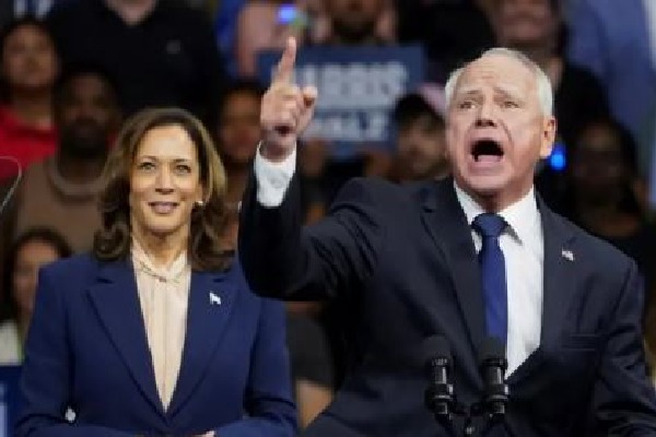 Harris presents herself and Walz as 'middle-class kids'