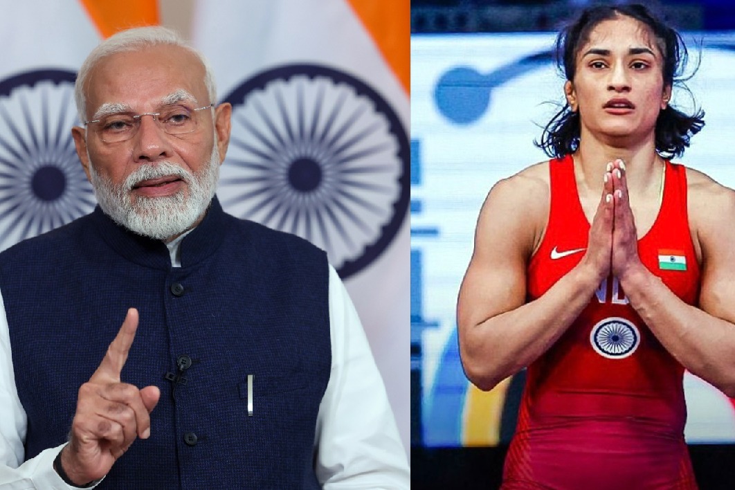 Paris Olympics: PM Modi dials IOA chief after Vinesh's setback