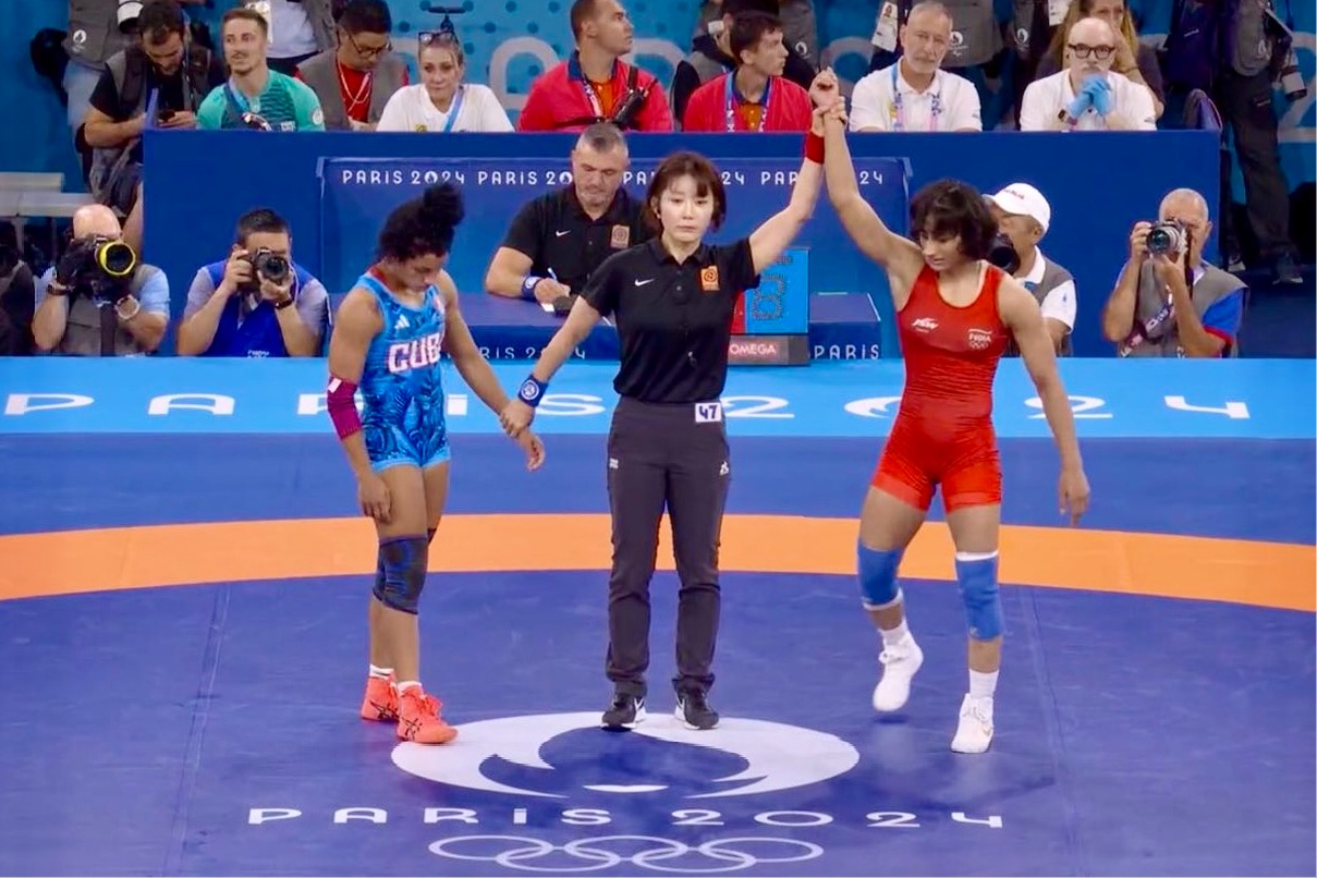 Paris Olympics: Yusneylis Guzman Lopez replaces Vinesh Phogat in 50kg wrestling final