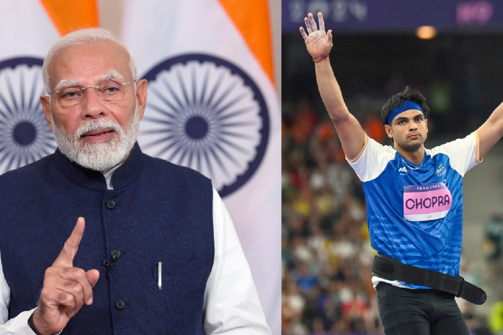 PM Modi dials Neeraj Chopra, hails sportsman spirit of Olympian’s family