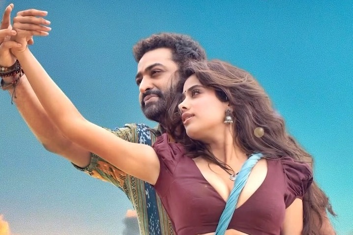 NTR Jr, Janhvi Kapoor shoot for new song from ‘Devara’ in Hyderabad