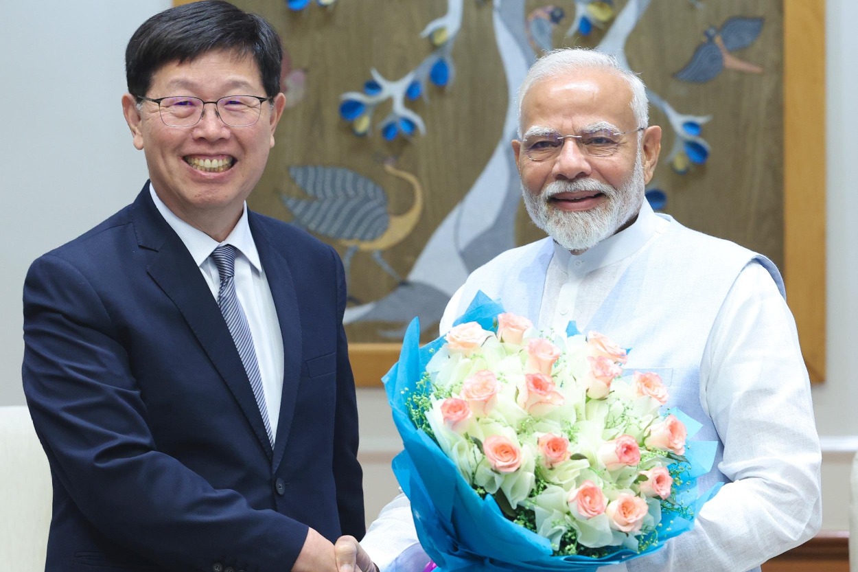 PM Modi meets Foxconn Chairman, discusses investments in ‘futuristic sectors’