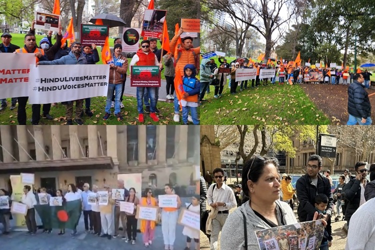 Australian Hindus rally for persecuted Bangladeshi Hindus; urge global action