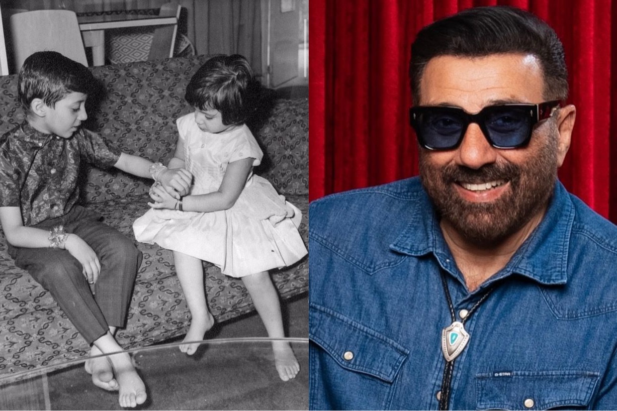 Sunny Deol shares throwback childhood photo with sister on Raksha Bandhan