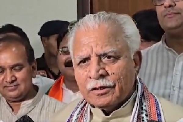 BJP set to form govt for third time in Haryana: Manohar Lal Khattar