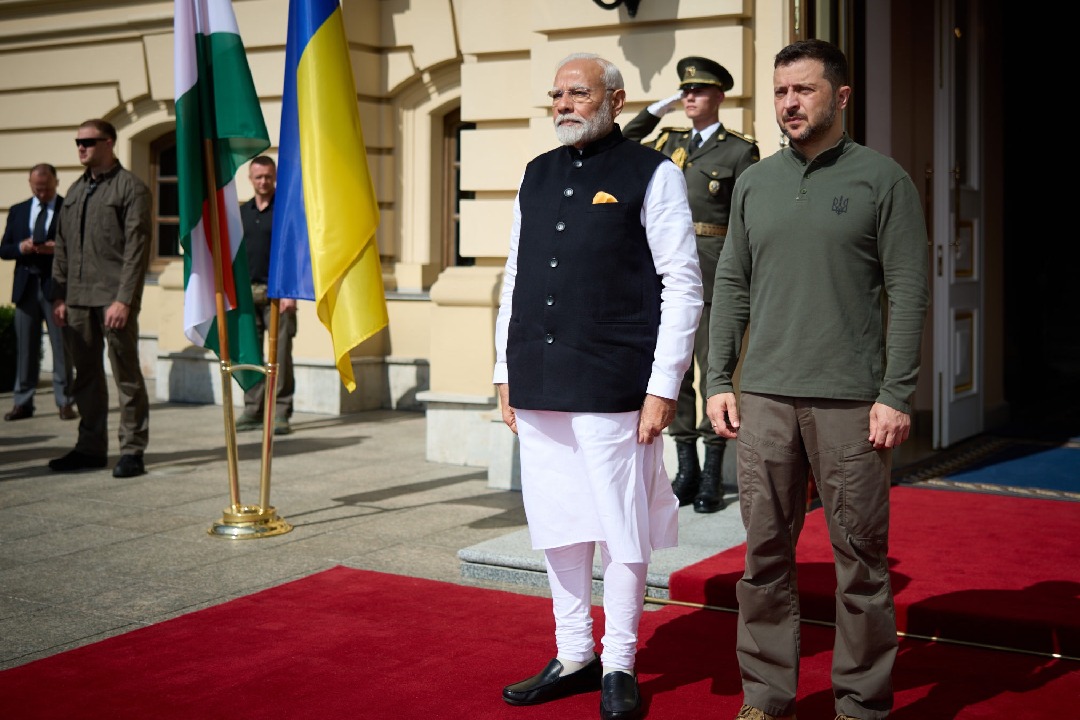 India was never neutral, always took side of peace in Russia-Ukraine conflict: PM Modi in Kyiv