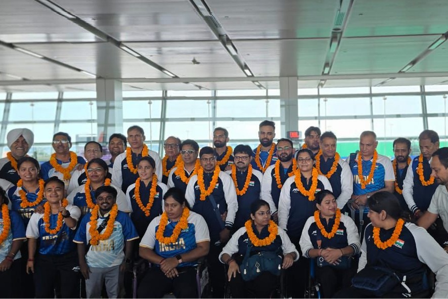 Biggest Indian contingent departs for Paris Paralympics 2024