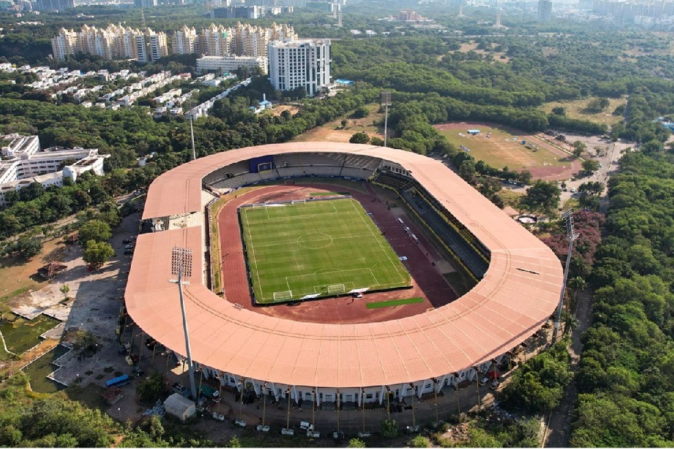 New-look Gachibowli Stadium all set to host Intercontinental Cup