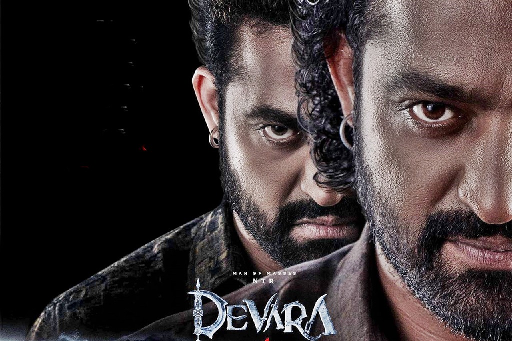 NTR Jr unveils his 'faces of fear' in new poster of 'Devara: Part 1'