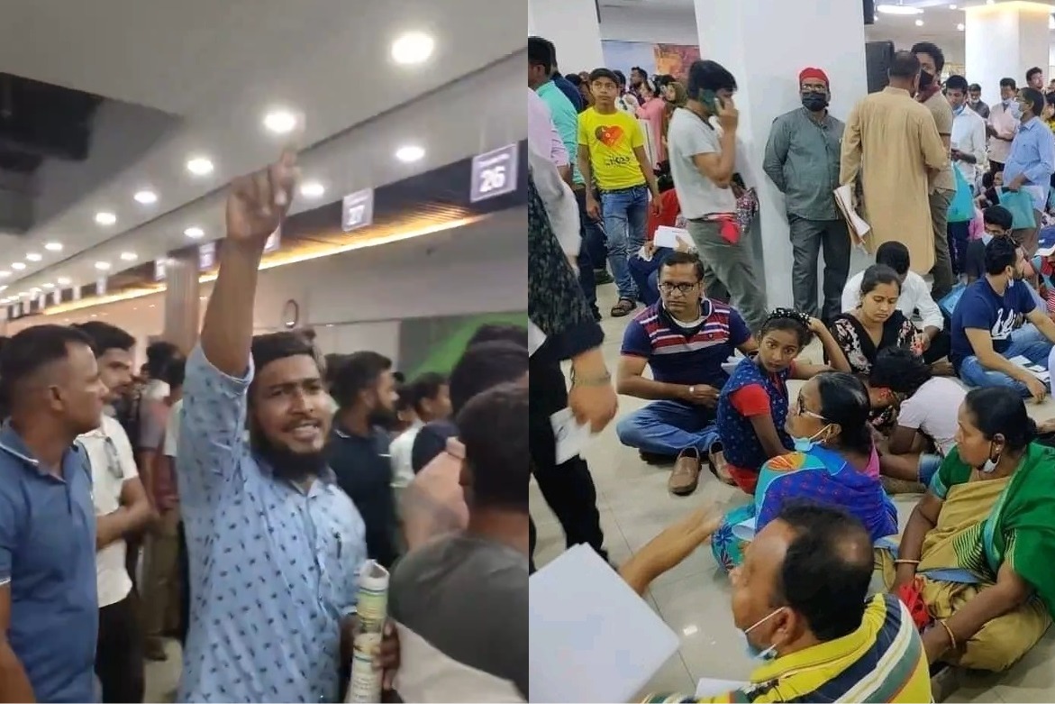 Security beefed up at Indian Visa Application Centre in Dhaka after crowd's unruly behaviour