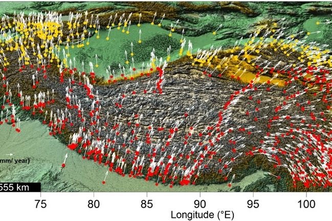 Indian scientists use machine learning to predict crustal movements
 in Tibetan Plateau