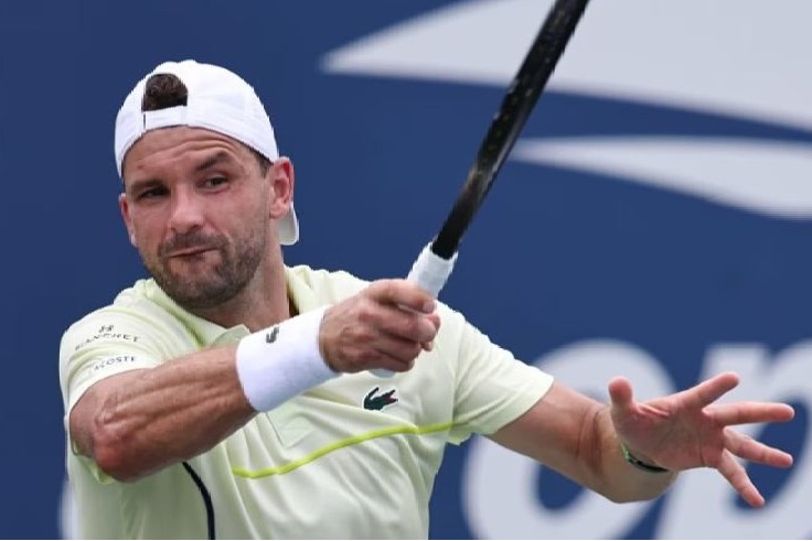 US Open: Grigor Dimitrov ousts Hijikata to reach third round