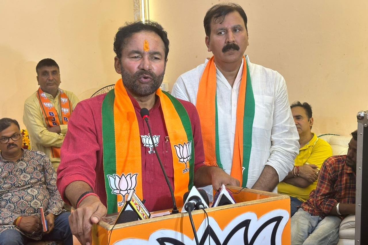 People should vote against dynastic politics in J&K: G Kishan Reddy