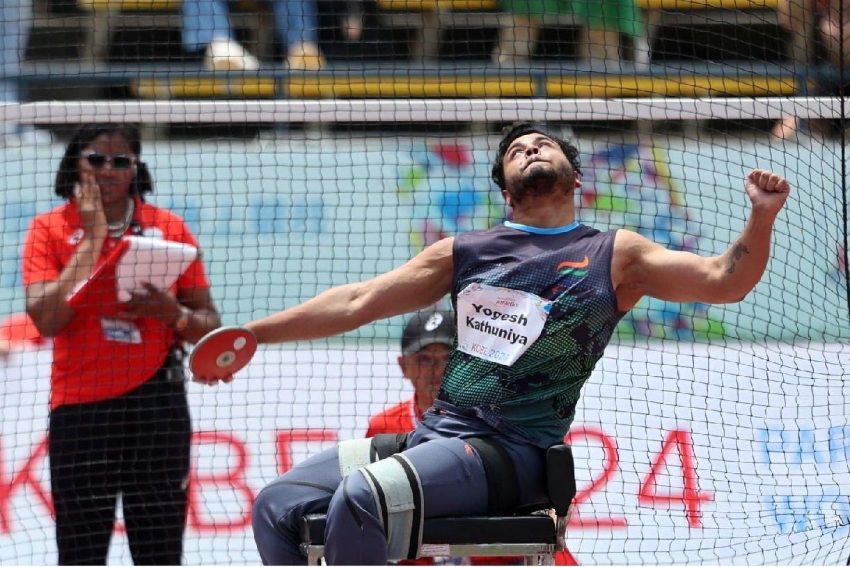 Paris Paralympics: Yogesh Kathuniya bags silver in men's discus throw F56