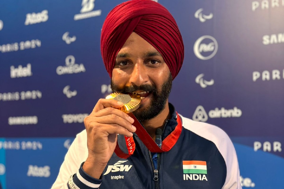 Paris Paralympics: PM Modi congratulates para-archer Harvinder Singh on winning historic gold