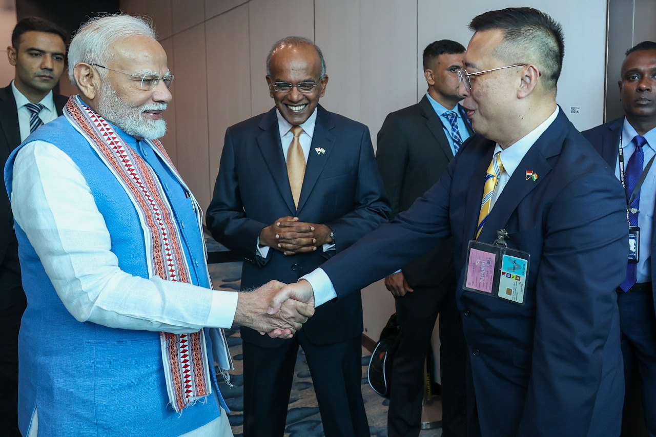 Diplomatic outreach: PM Modi to call on Singapore President, Prime Minister today