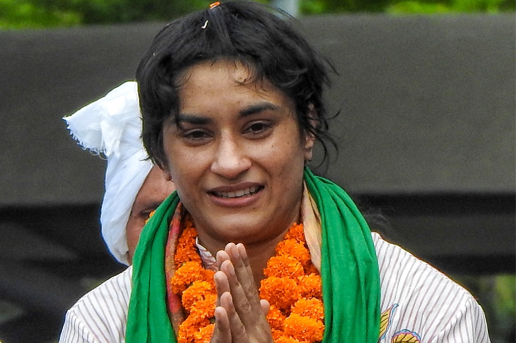 Vinesh Phogat resigns from Railways post