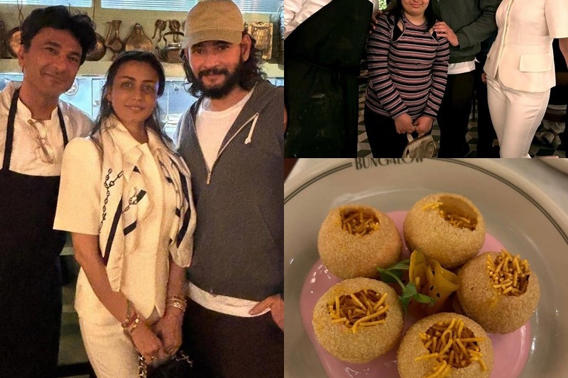 Namrata, Mahesh Babu visit Vikas Khanna’s restaurant in NY: Your food is truly one of a kind