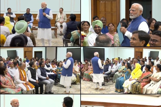 PM Modi shares video of interaction with ‘architects of India’s future’