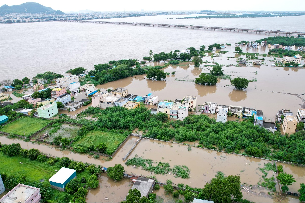 Death toll in Andhra Pradesh floods mounts to 45