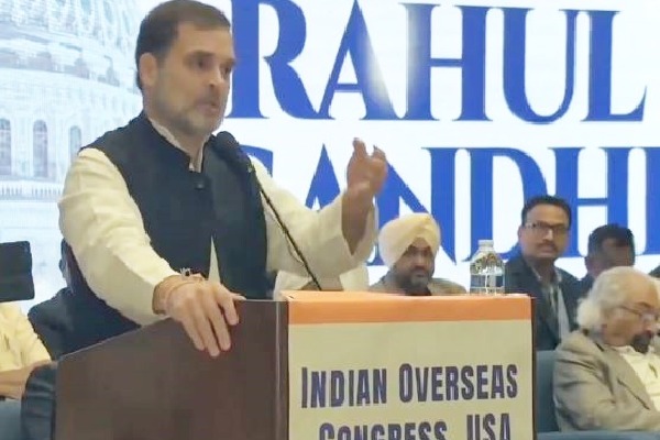 Rahul Gandhi in US: Fight in India is whether a Sikh will be allowed to wear turban, go to Gurdwara