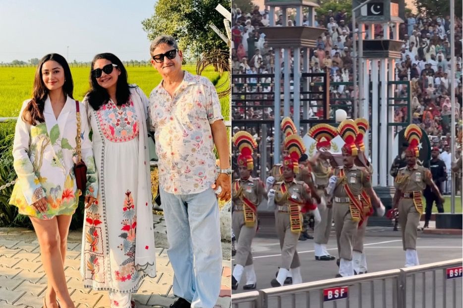 Tridha Choudhury experiences rush of emotions at 'Attari Border'